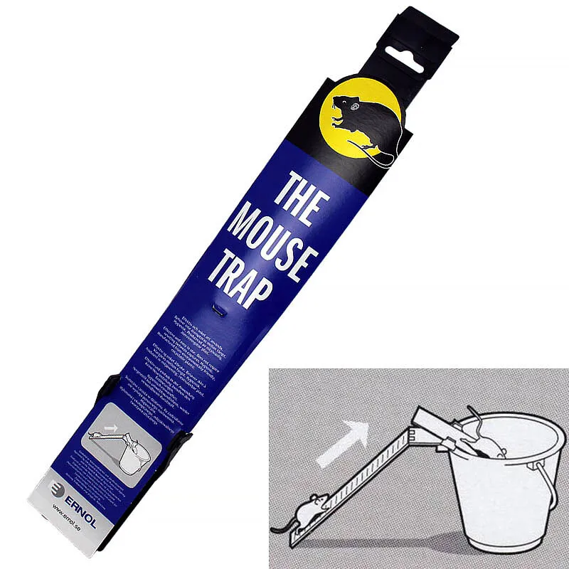 Musfälla vipp plast