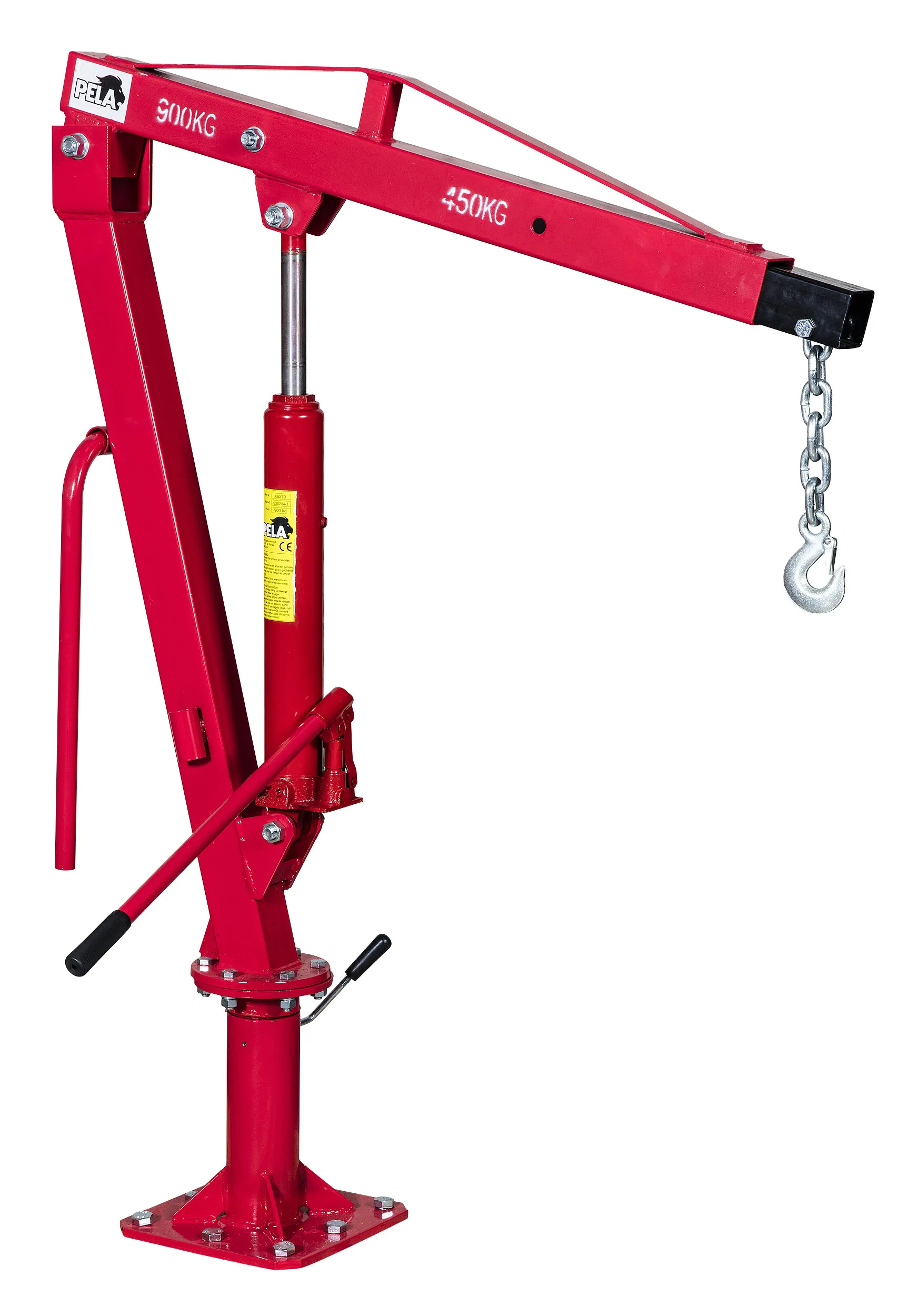 Hydraulisk liftkran 900 kg