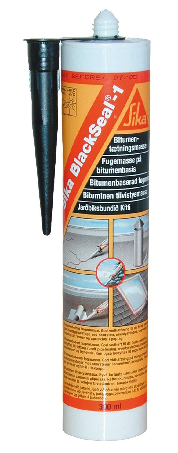 Tätningsmassa Sika BlackSeal-1, 300 ml