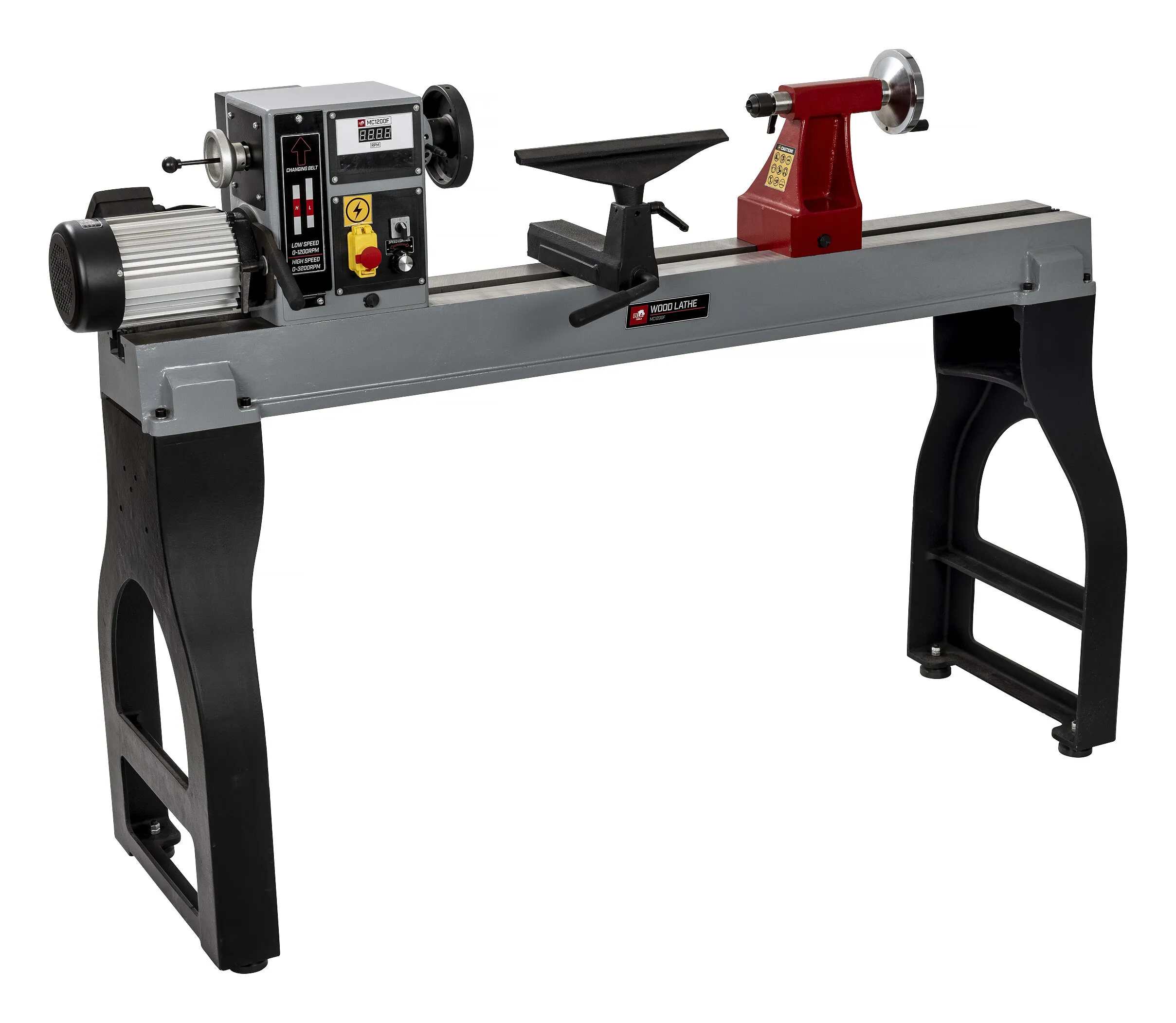 Tredreiebenk, 130-3200 rpm