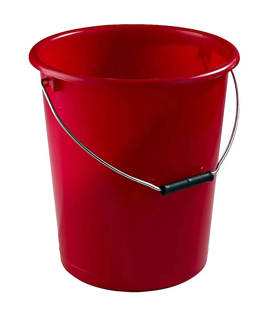 Hink 12 l, röd