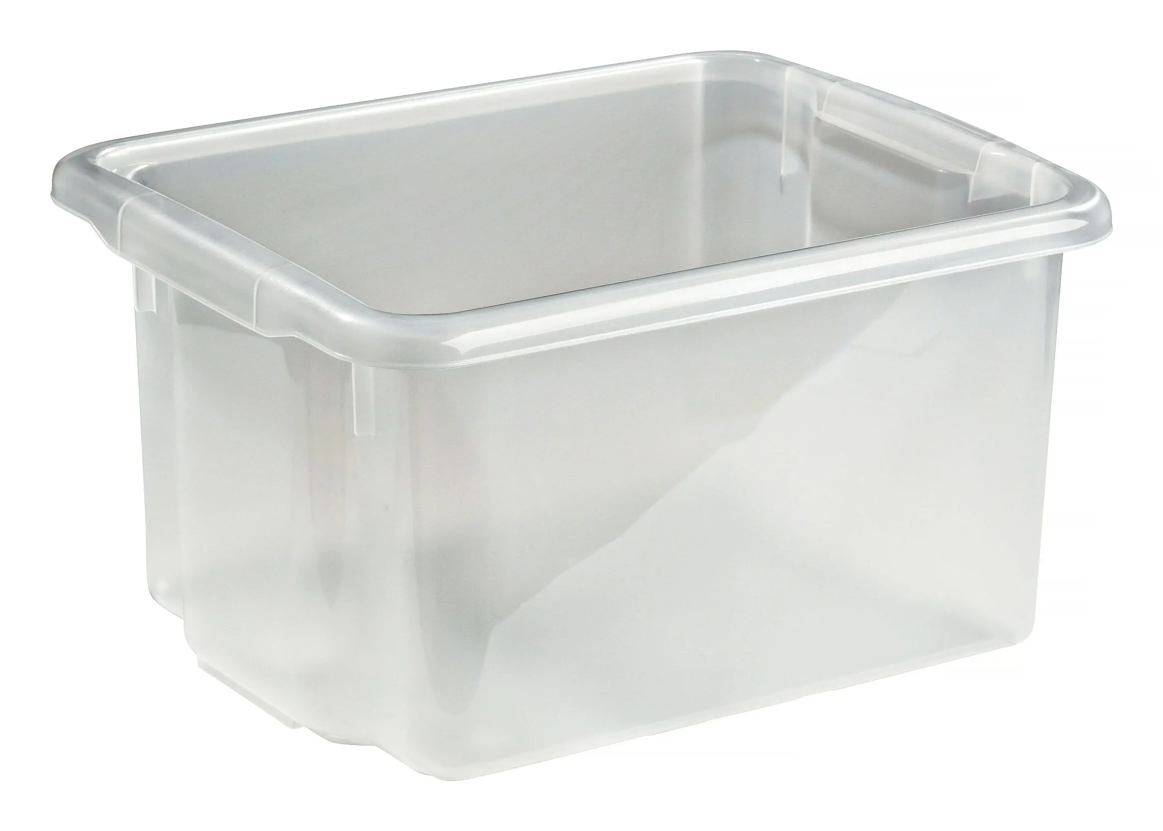 Förvaringsbox, 23 l, transparent