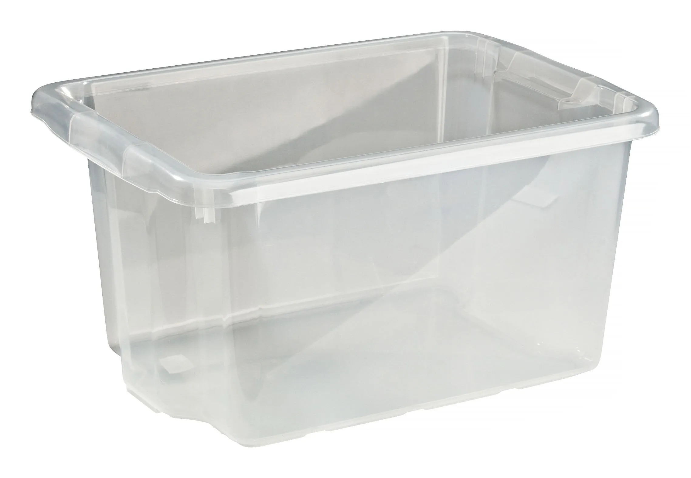 Förvaringsbox, 33 l, transparent