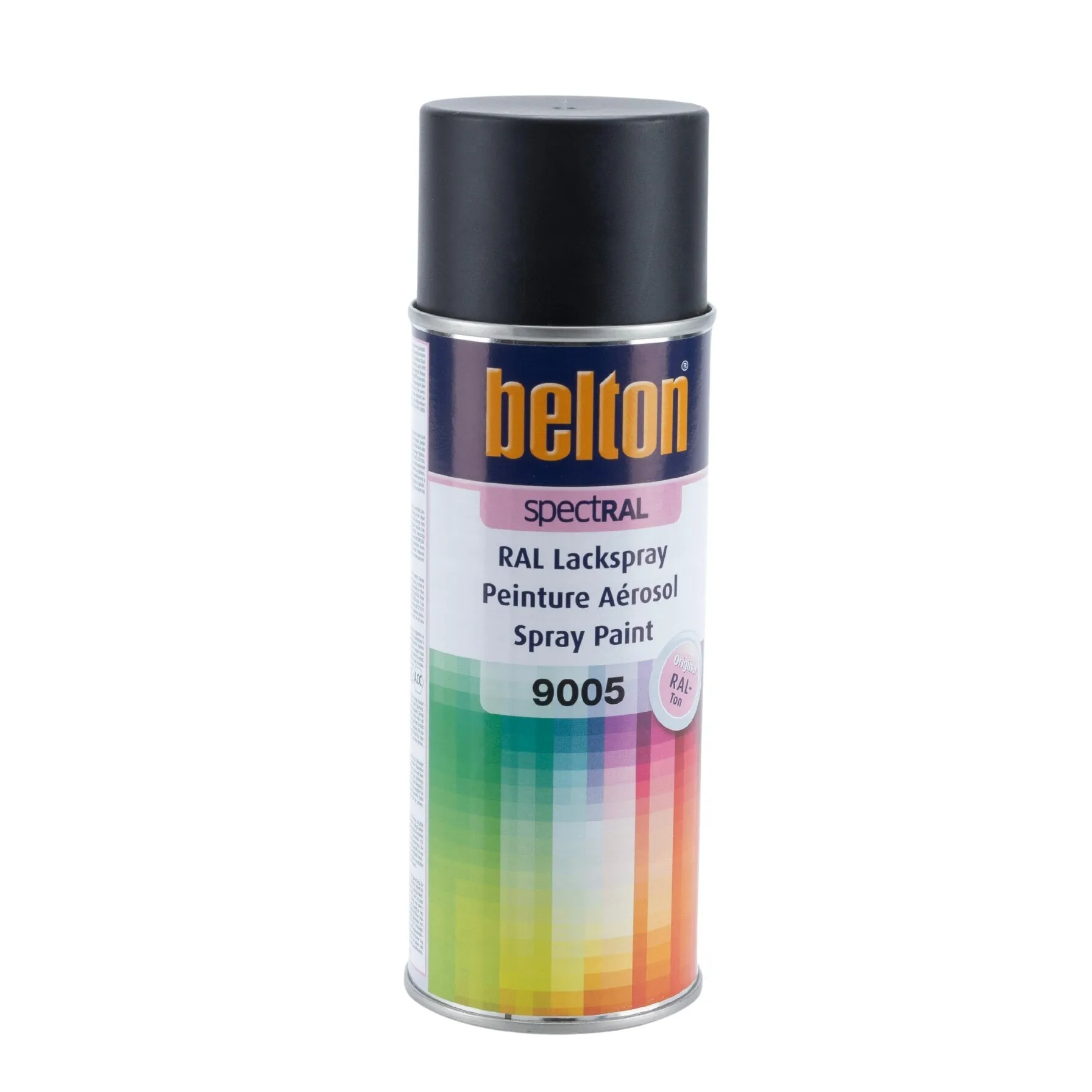 Sprayfärg, Svart Matt RAL 9005, 400 ml