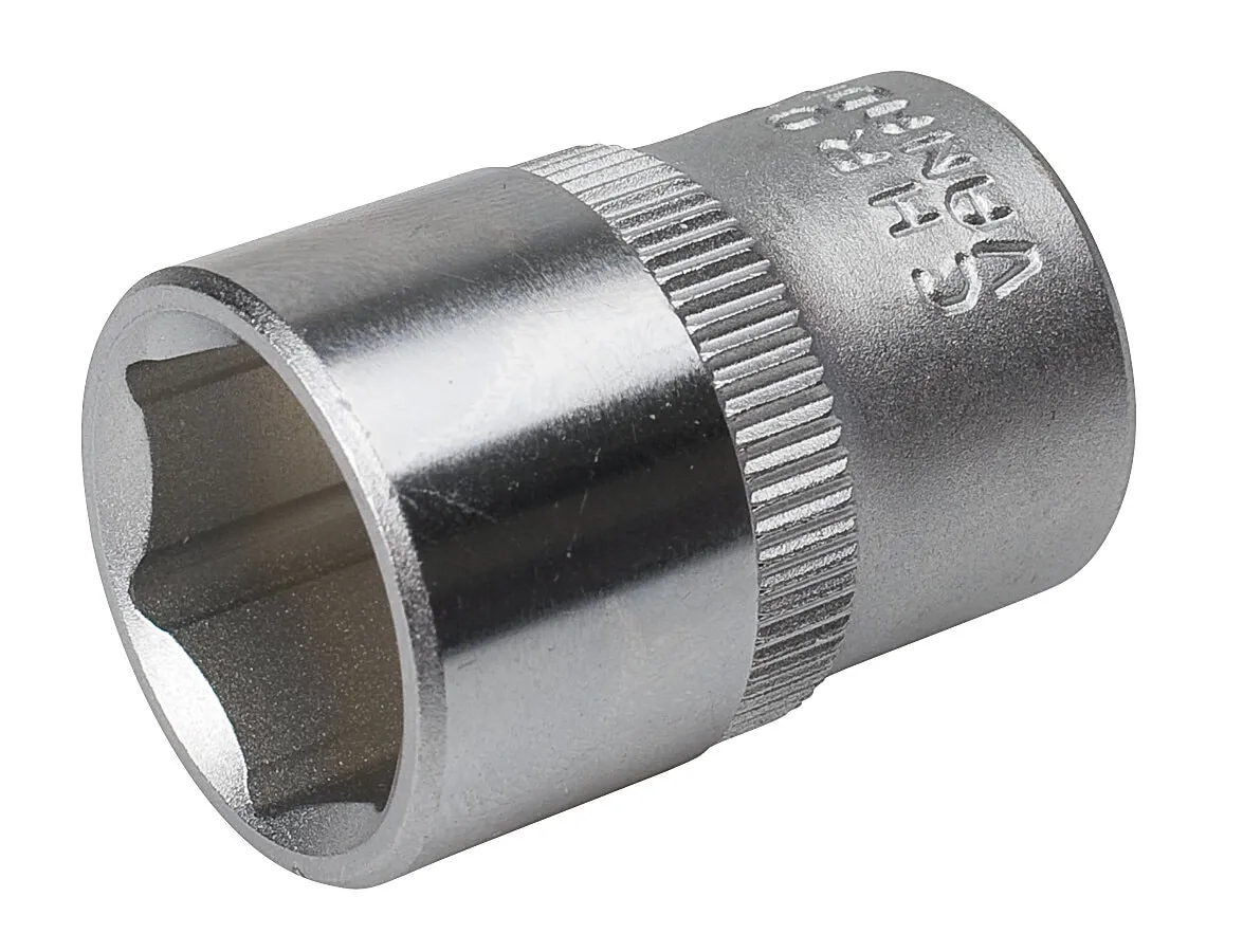Hylsa, 6-kant 3/8", tum