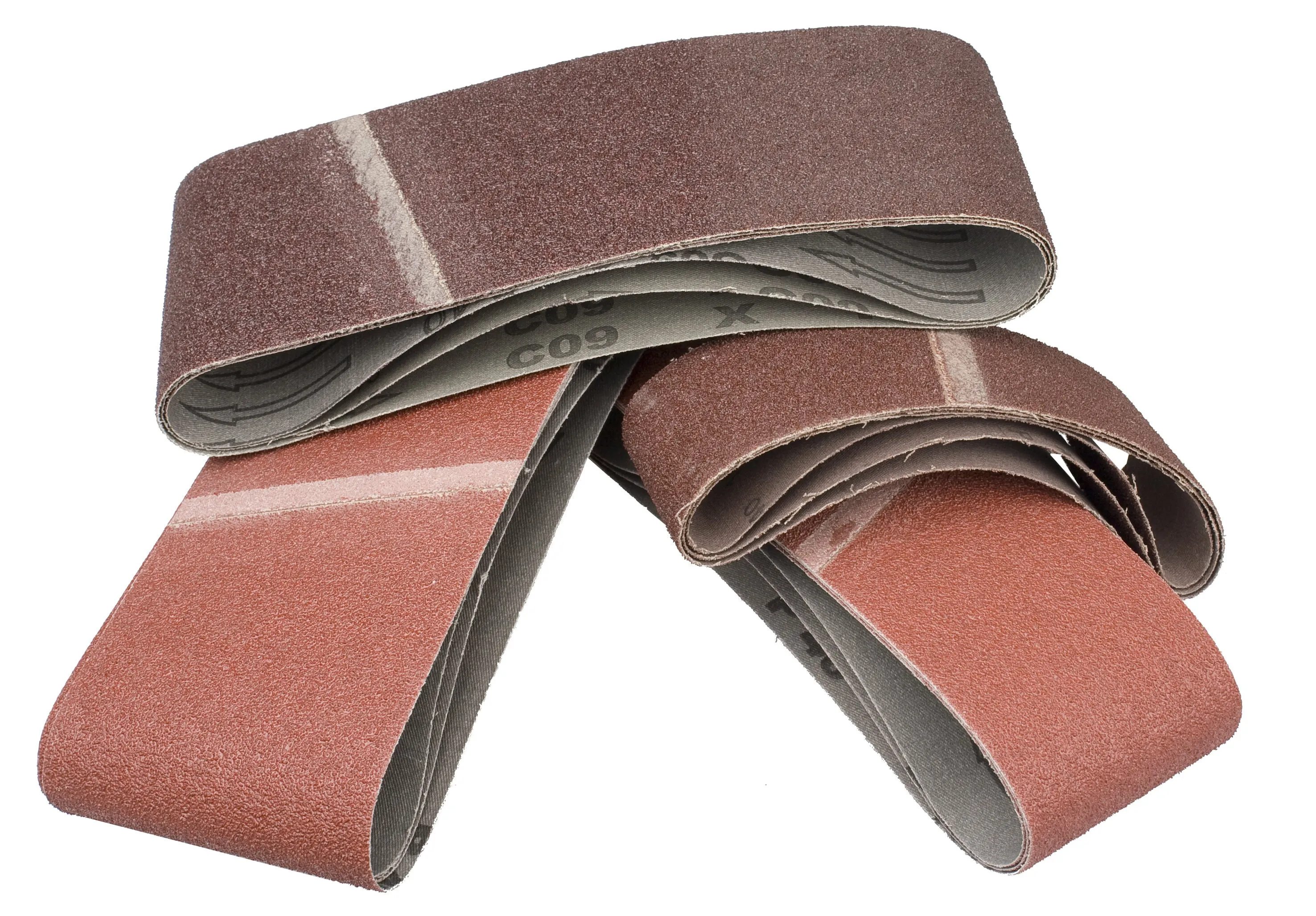 Slipedukbelte 65x410 mm, 3-pak