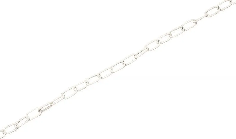 Kedja vit 2 mm, metervara