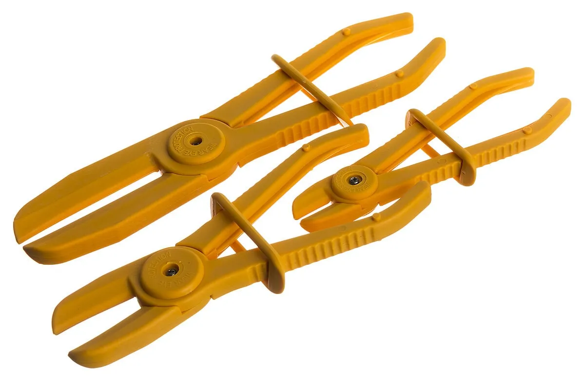 Flexibelt slangklämset, 3 delar