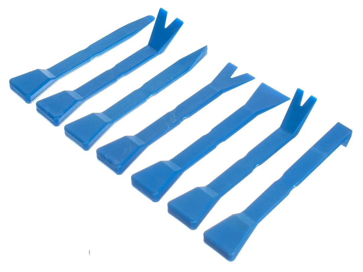 Demonteringsjern i nylon, 7 deler
