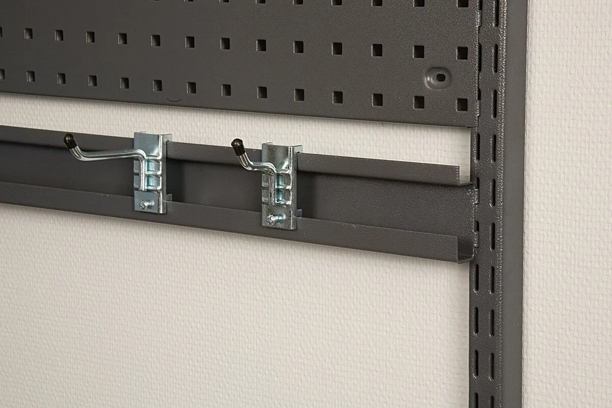 Enkelkrok till kombinationsskena, 3-pack