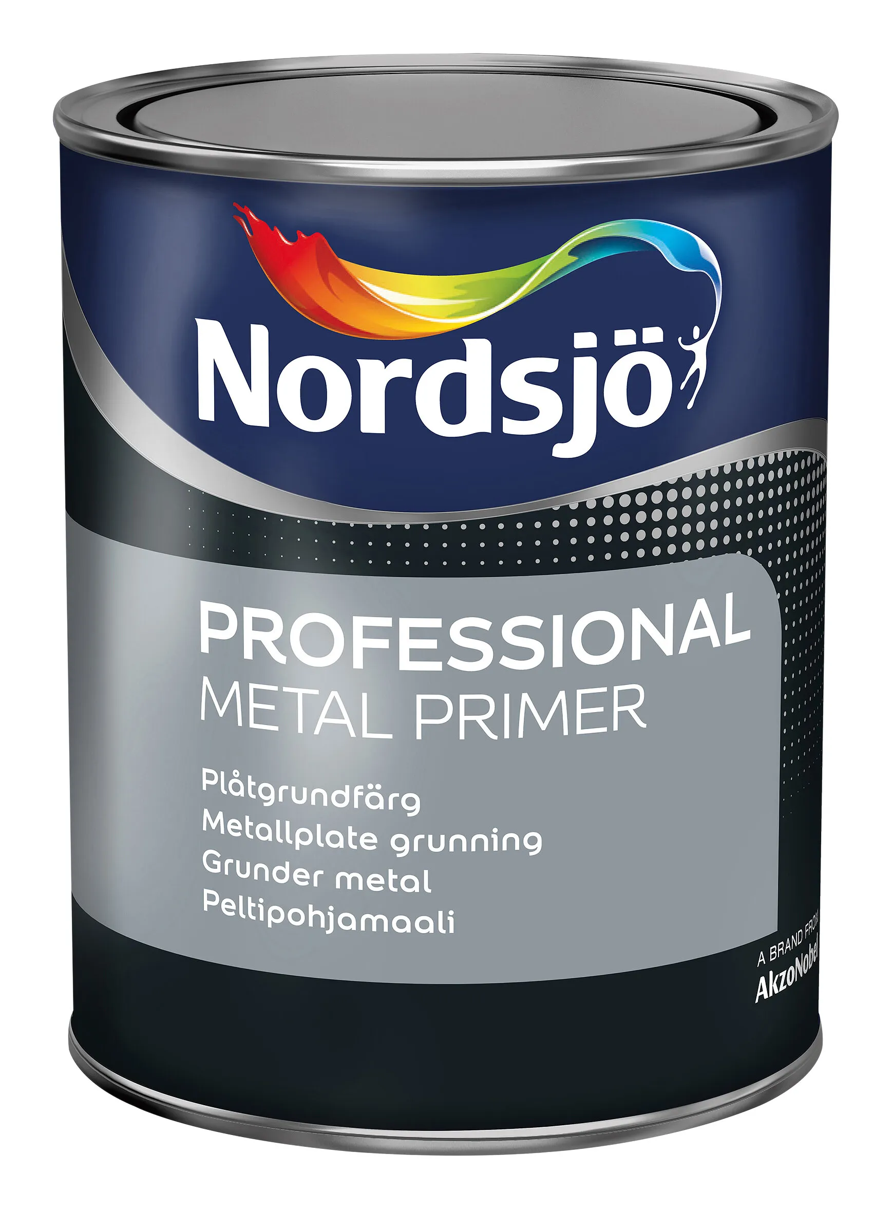 Professional Metal Primer, grå/vit, 1 L
