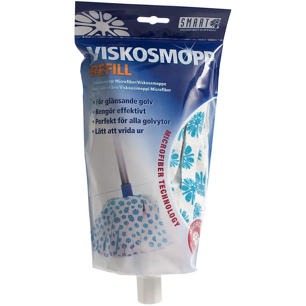 Viskosmopp microfiber, refill
