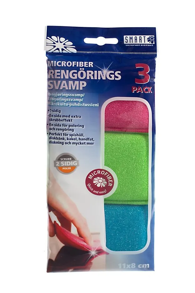 Rengöringssvamp, 3-p