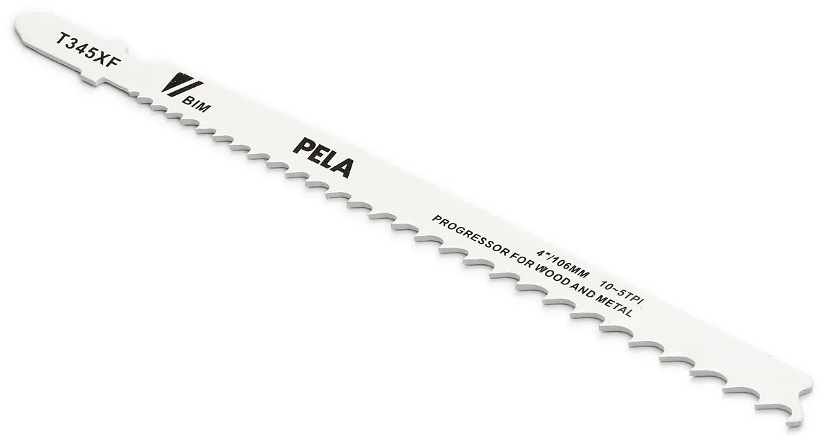 Sticksågblad för trä, plast & metall T345XF