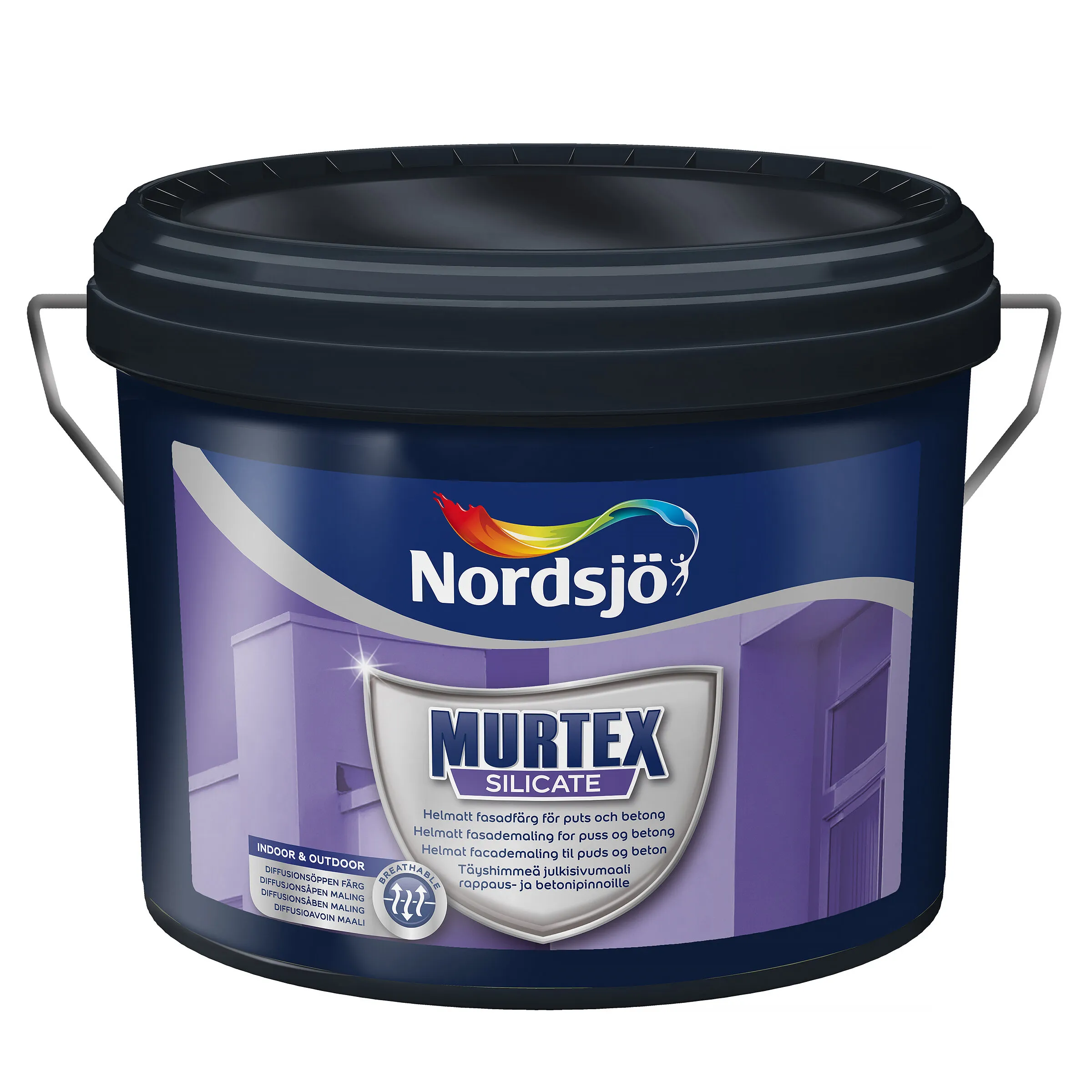 Murtex Silicate vit, 2,5 L