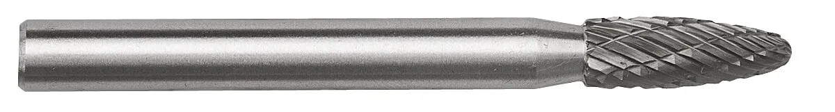 Hårdmetallfil, rundtopp, 6 mm