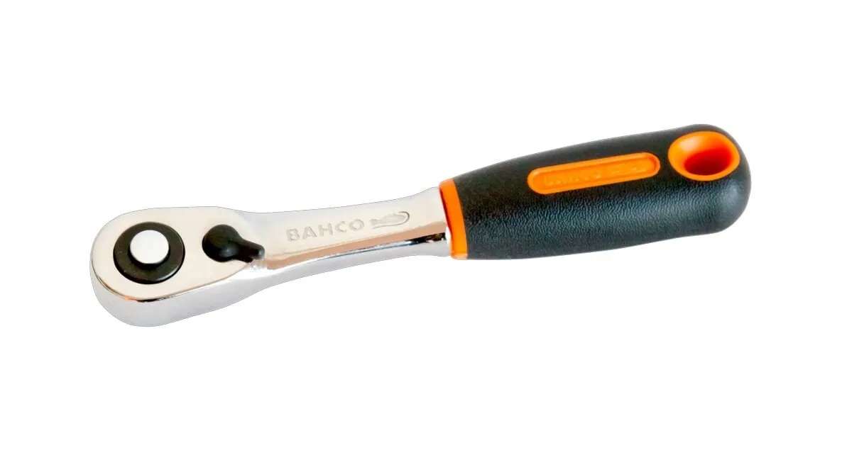 Spärrhandtag 1/4", smalt huvud