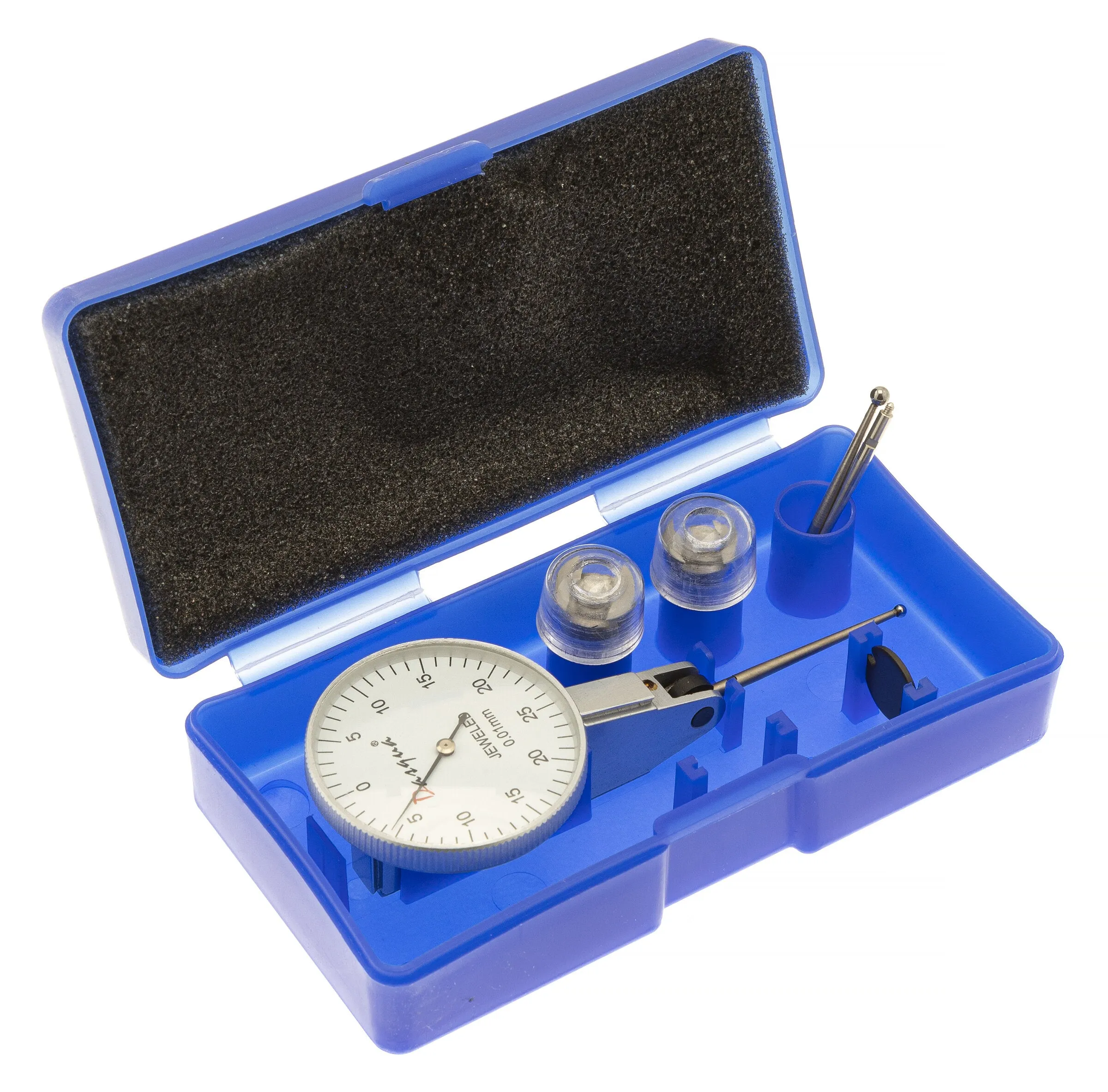 Testindikator, 0–0,5 mm