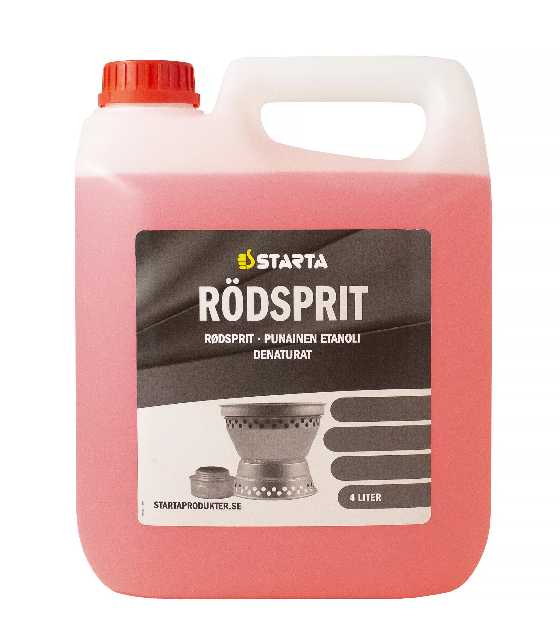 Rödsprit, 4 l