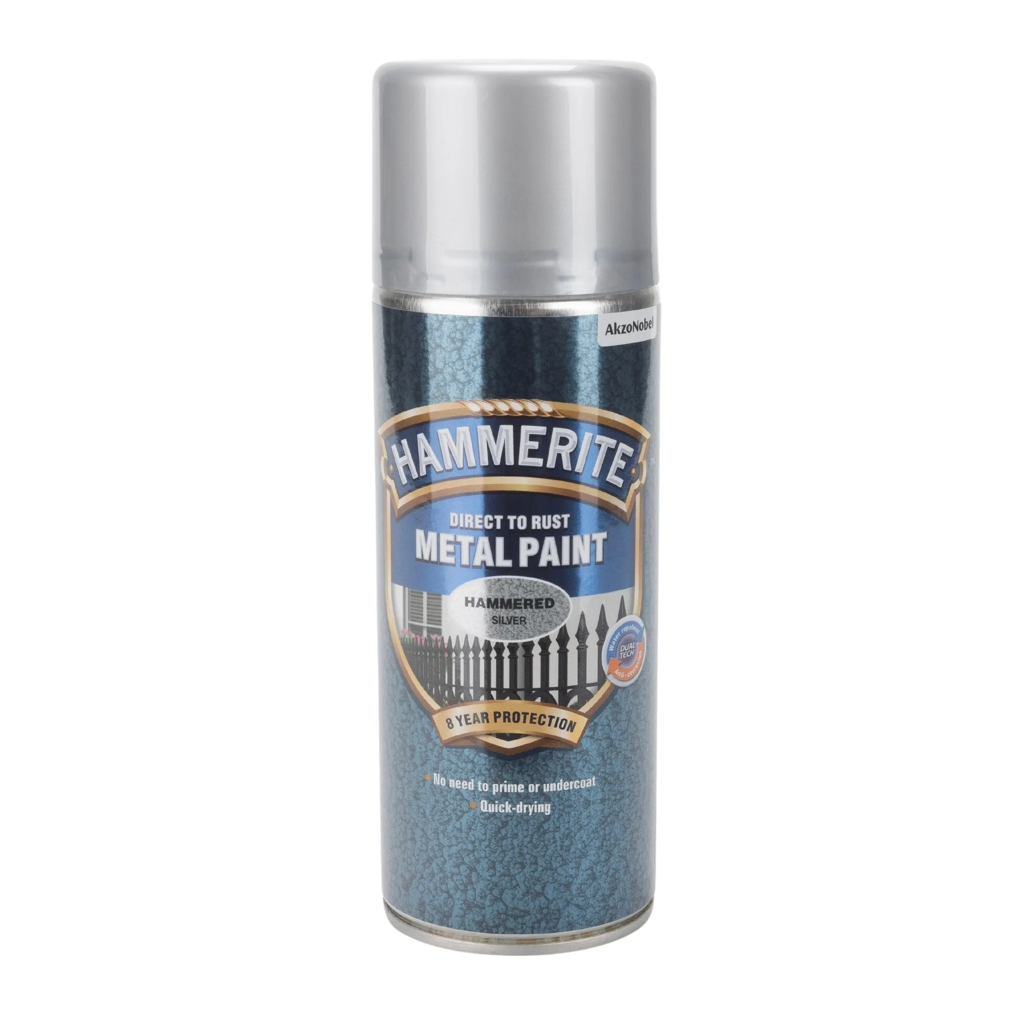 Hammarlack spray silver, 400 ml
