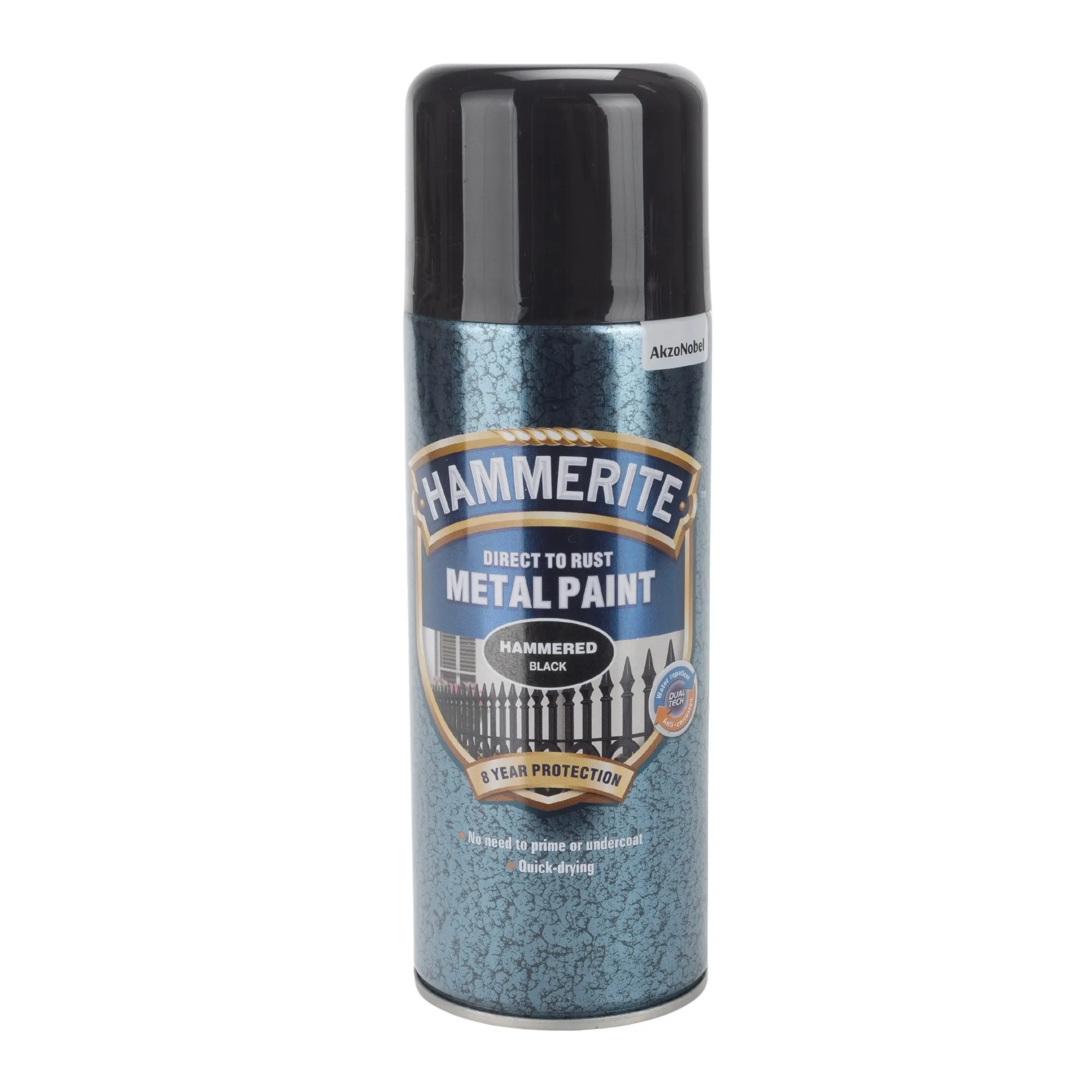 Hammarlack spray svart, 400 ml