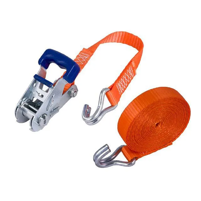 Spännband med krok, 1,5 ton, 2-pack