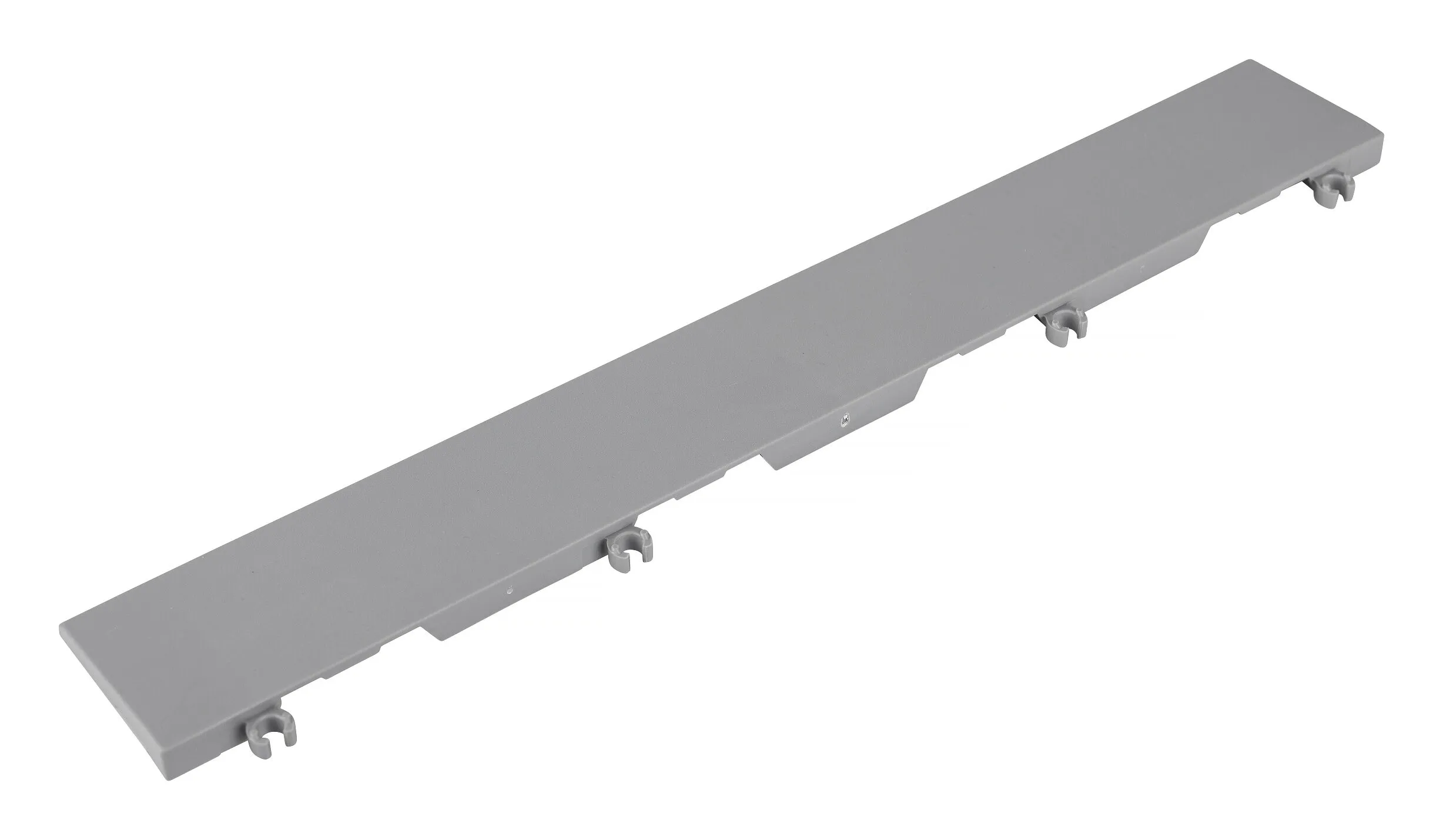 Kantlist till garagegolv 38x38 cm, grå, 2-pack stengrå, 10-pack