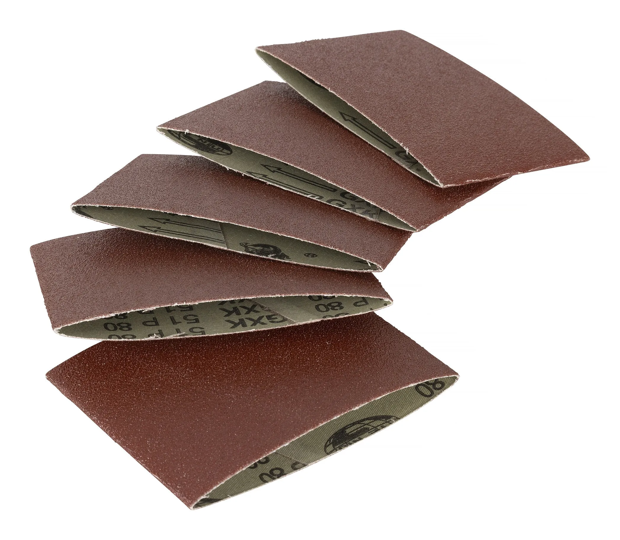 Sandpapper #80 till expanderrulle 532849, 5-pack
