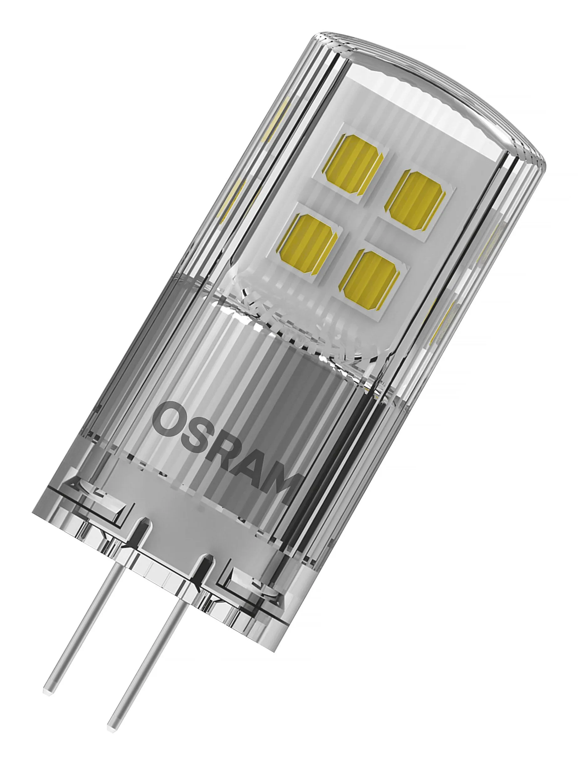 LED-lampa, pin G4, dimbar, klar, 827, 2 W