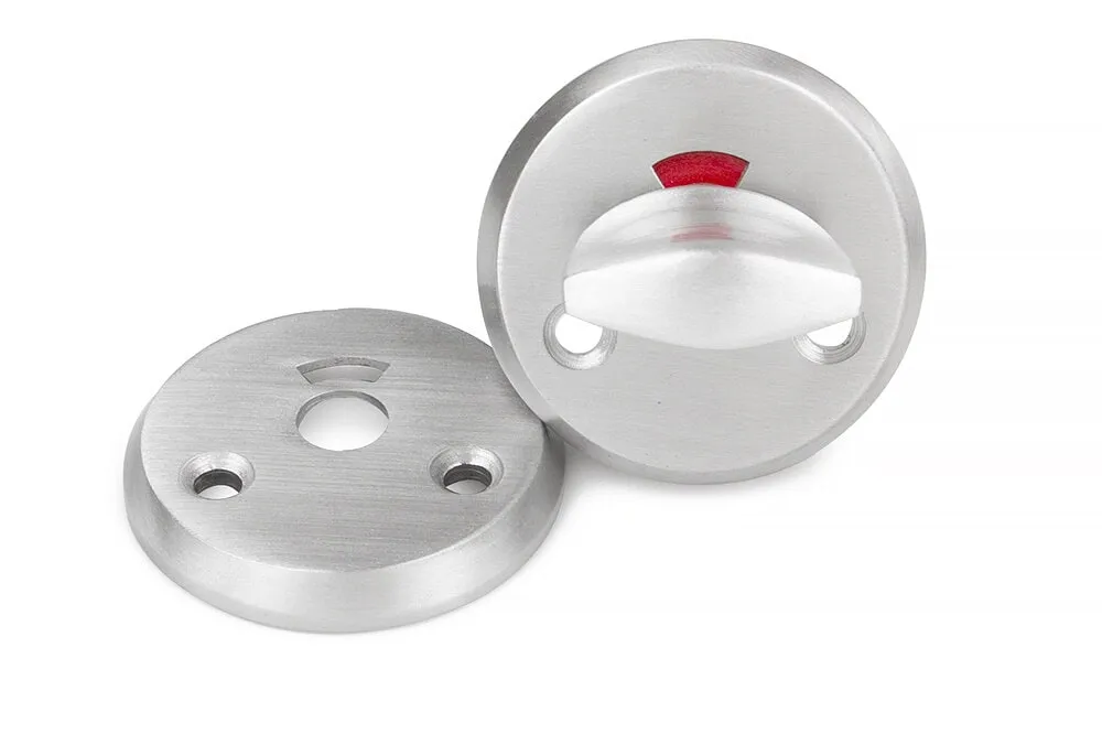 WC-beslag A262, borstad aluminium