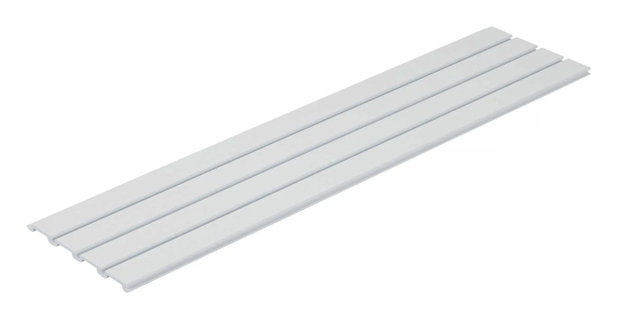 Garagepanel, vit, 1220x300x17 mm