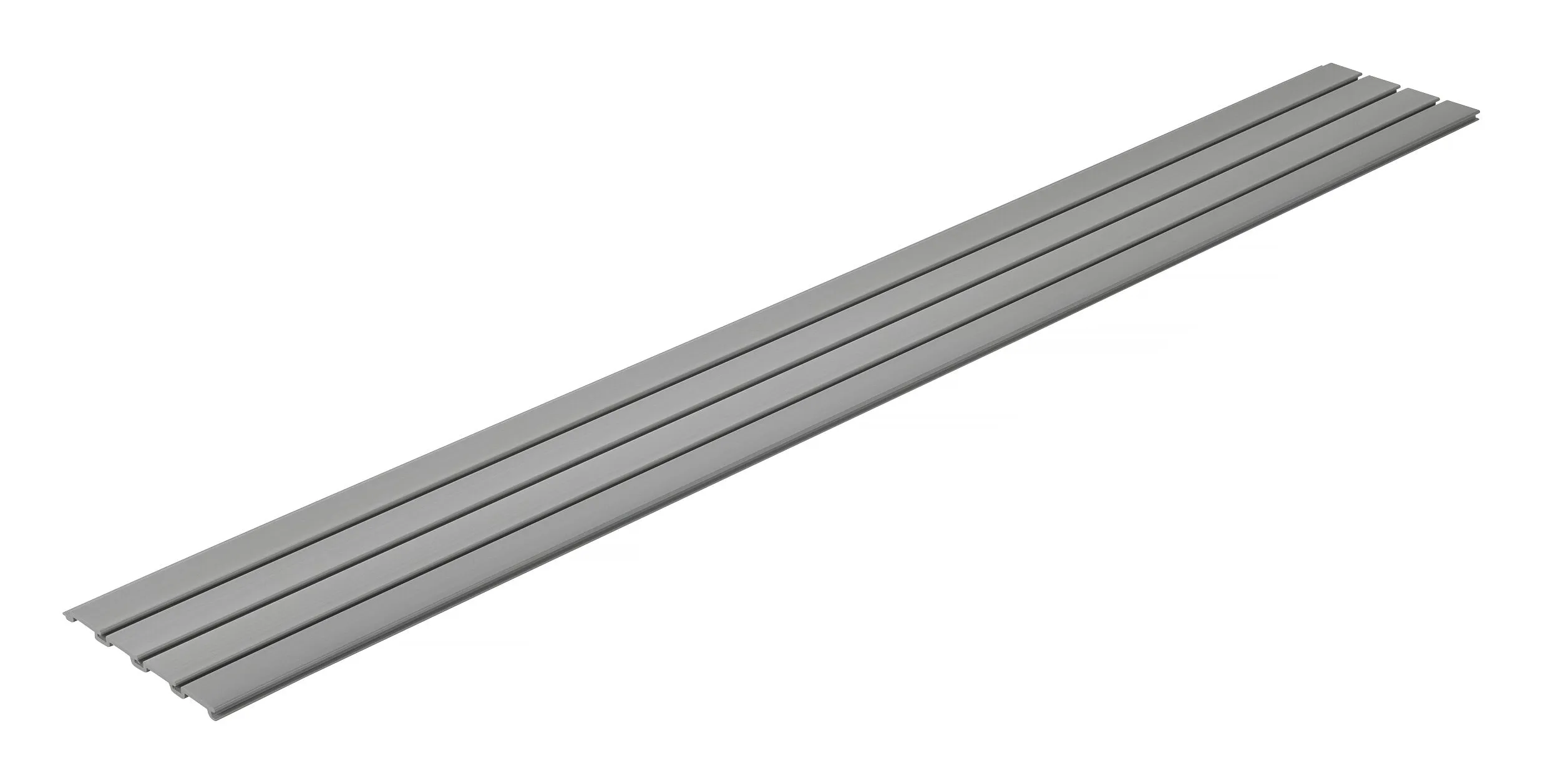 Garagepanel, grå, 2440x300x17 mm