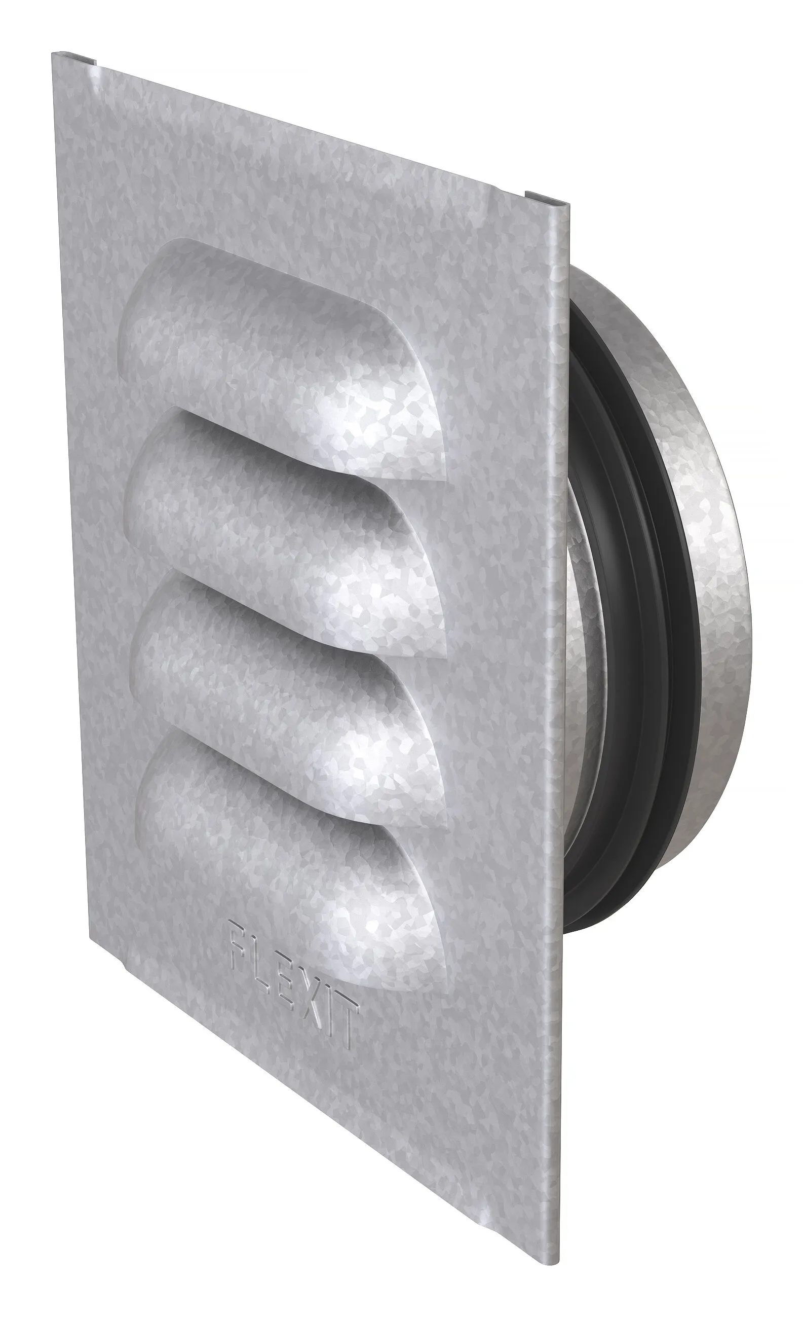 Ventilgaller i stål, 100 mm