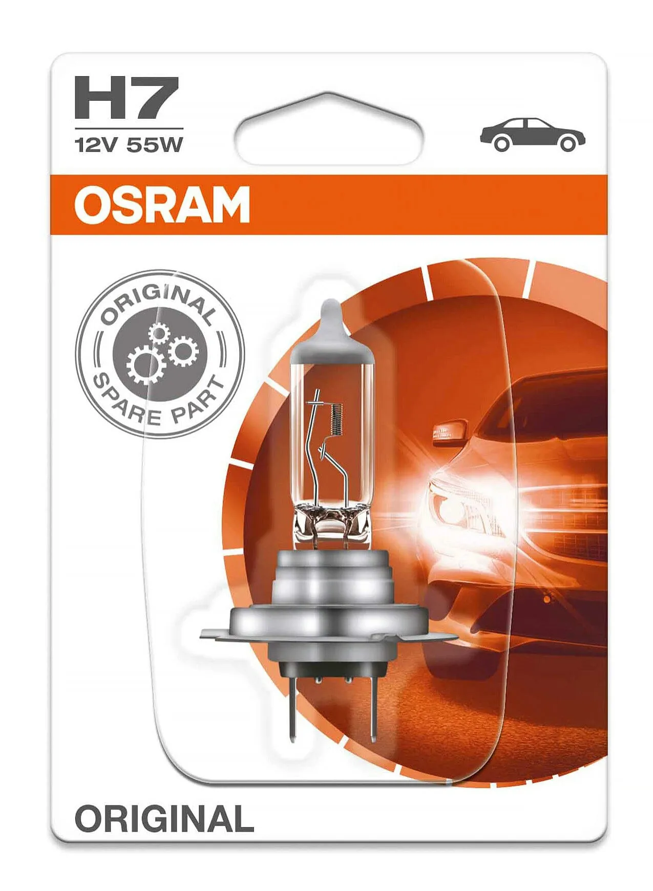 Halogenlampa H7 Original 12V 55W