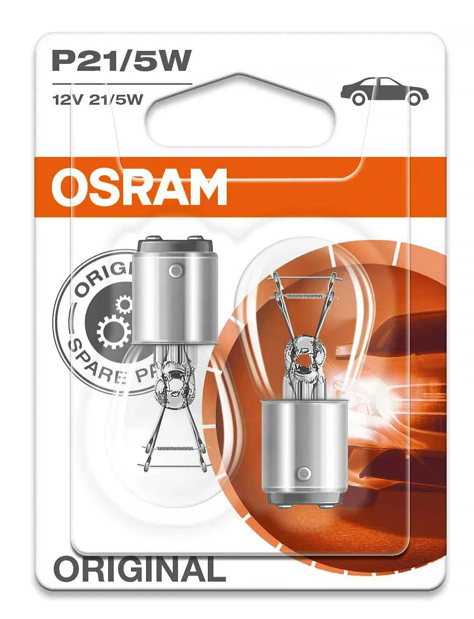 Glödlampa P21/5W 12V, 2-pack