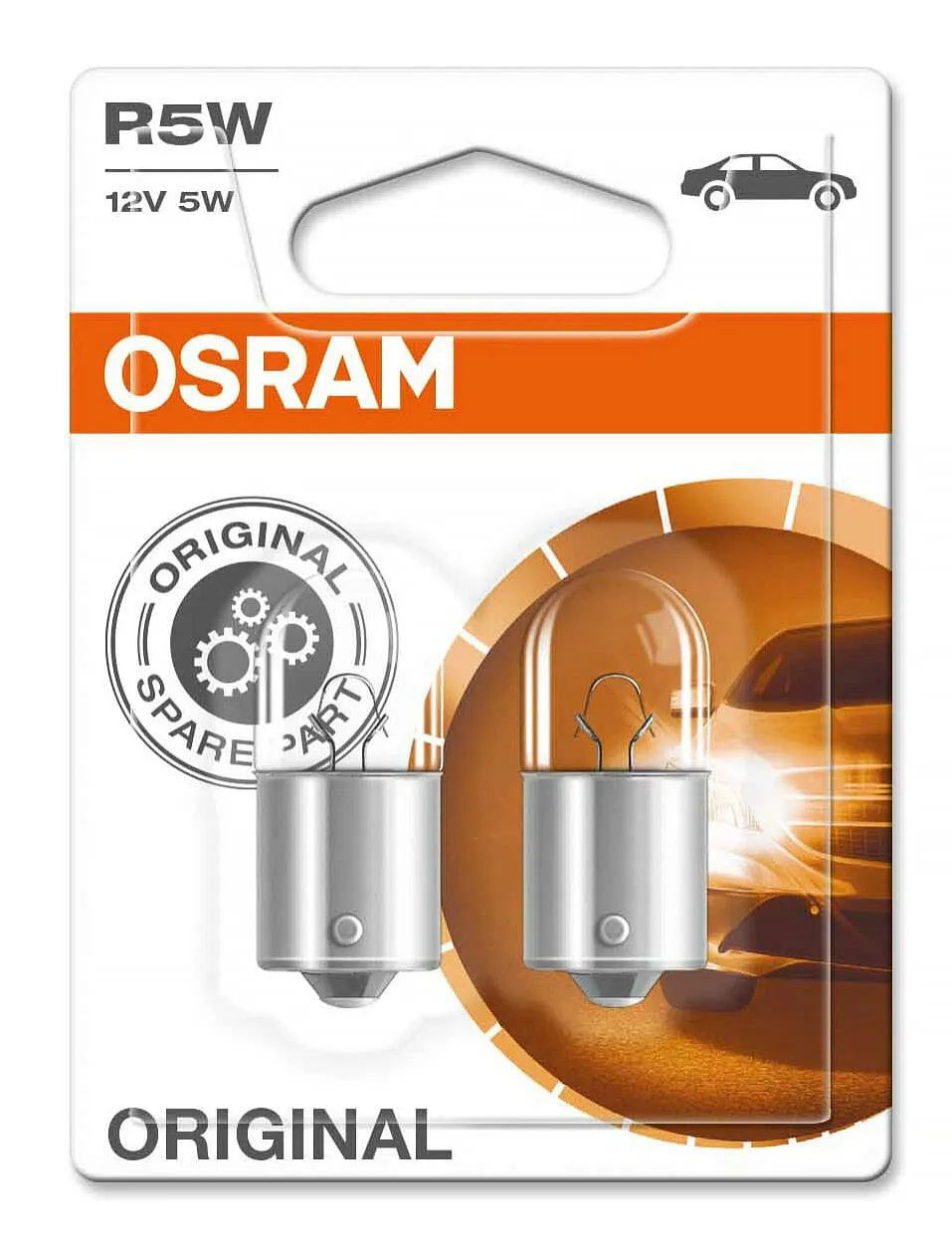 Glödlampa R5W 12V, 2-pack