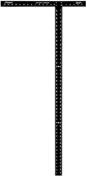 Gipsvinkel, 560x1235x25 mm