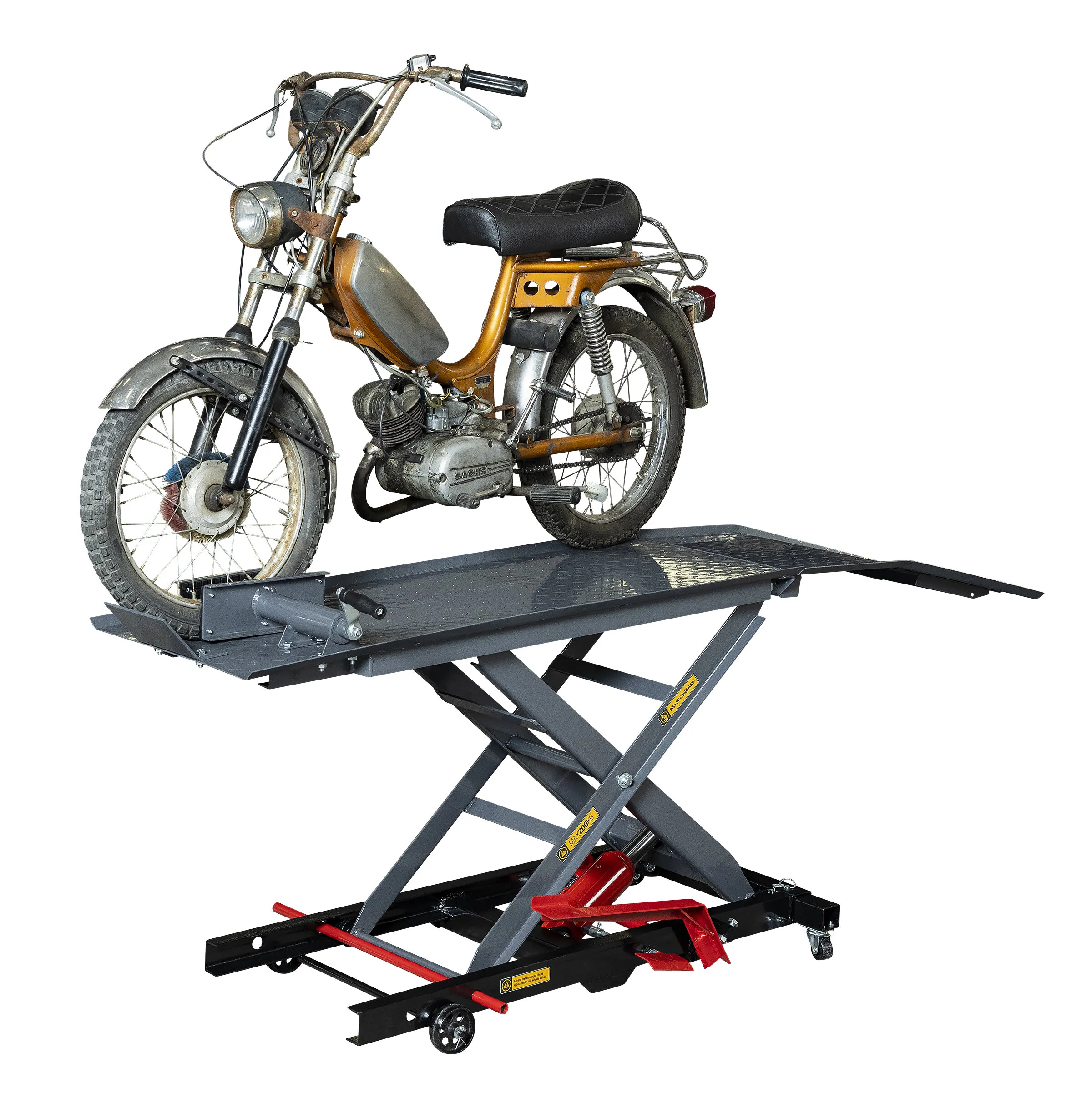Mopedlyft, 200 kg