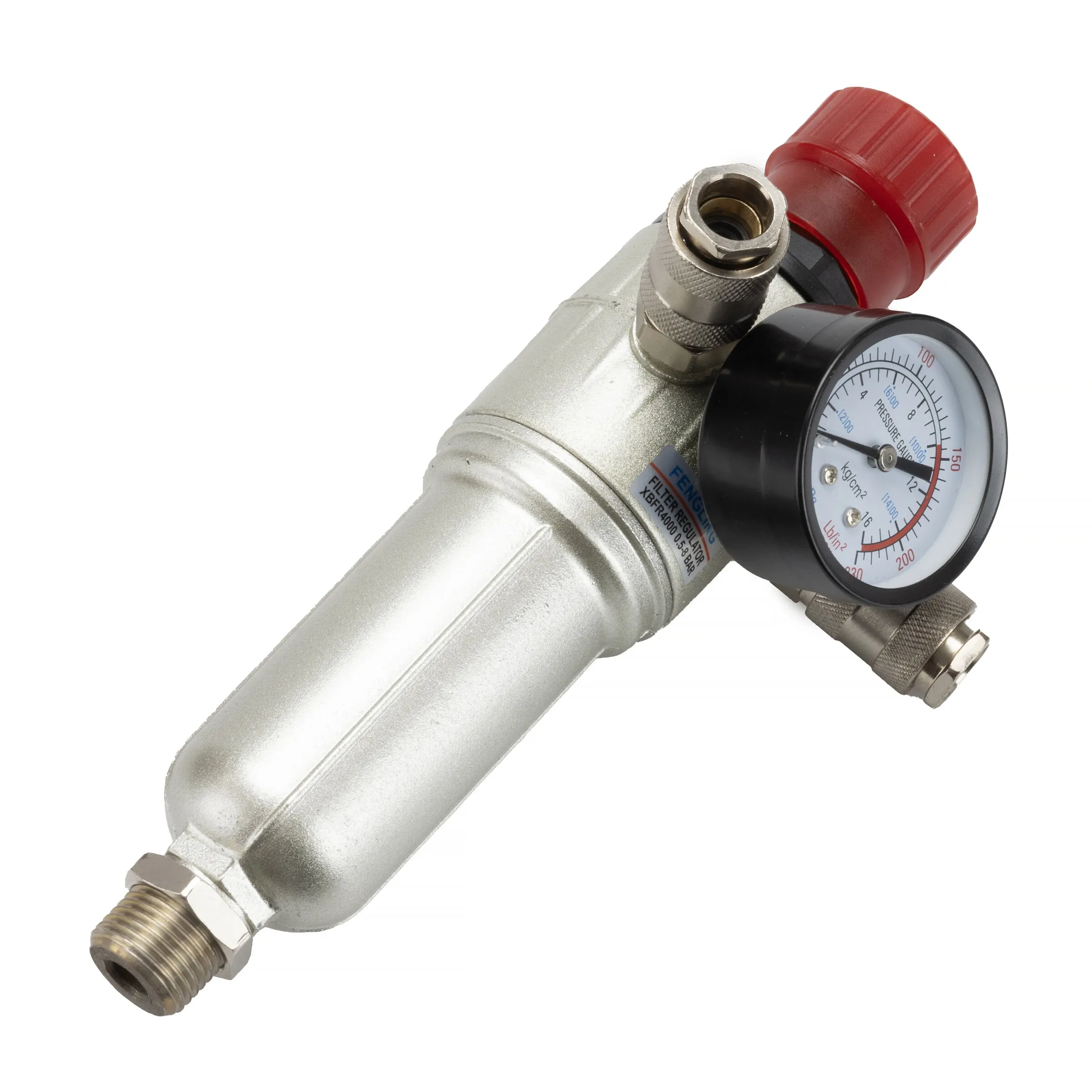 Reduceringsventil G1/2” till kompressor, 7,5 hk, 200 l