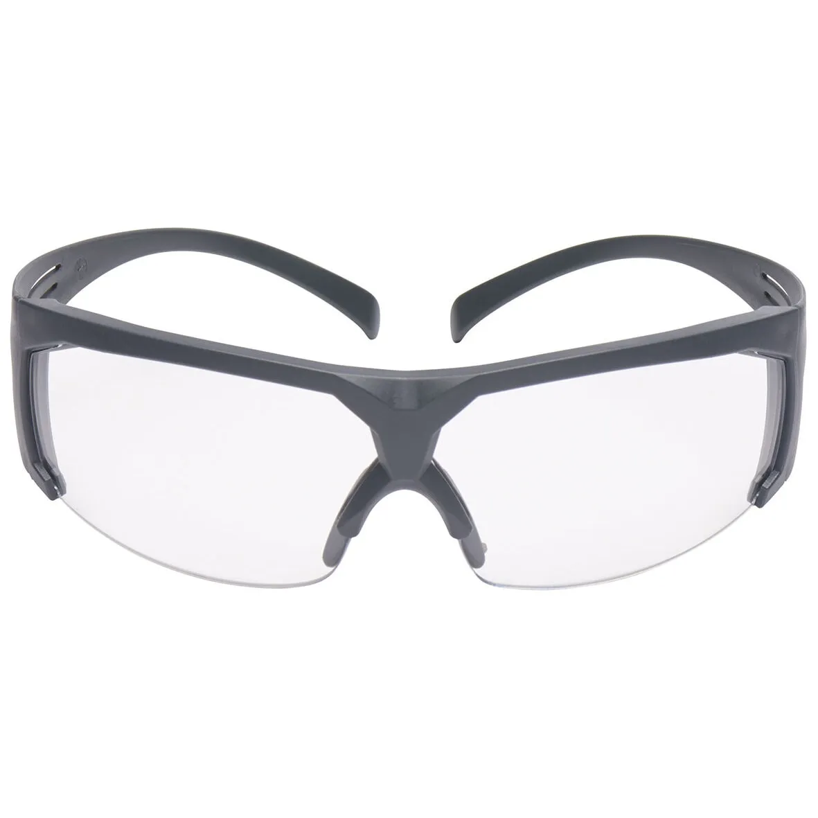 Skyddsglasögon SecureFit 600, klar lins med reptålig anti-fog-beläggning, grå båge, SF601SGAF-EU
