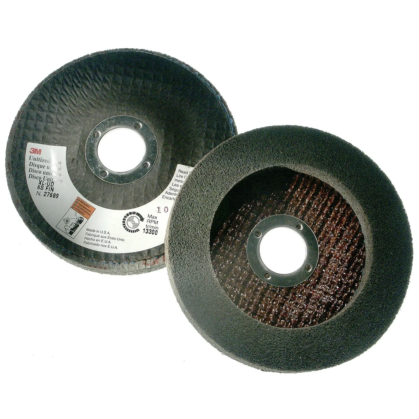 Gradningsskiva XL-UD för vinkelslip, 2S fin, 115x22 mm
