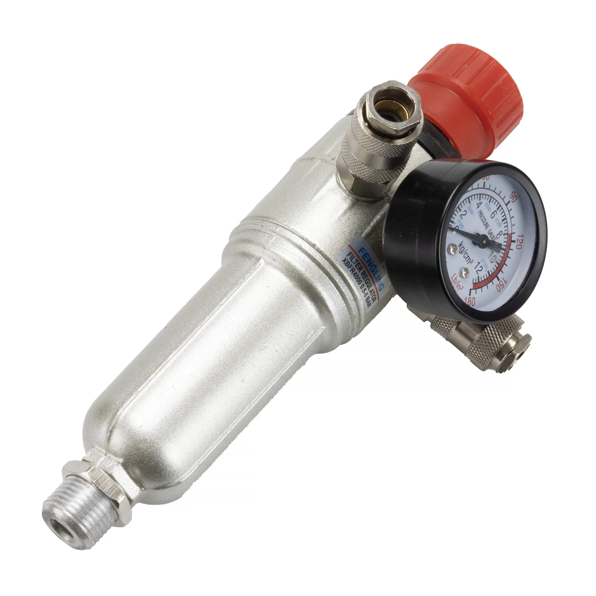 Reduceringsventil G1/2” till kompressor, 5,5 hk, 200 l