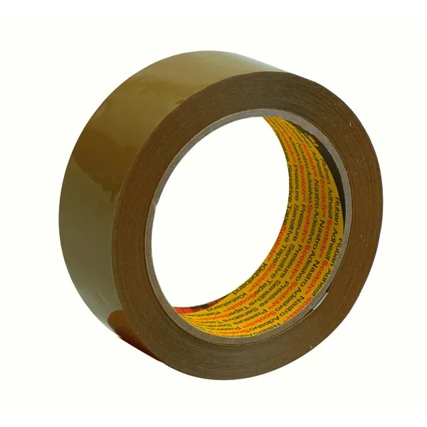 Packtejp 309 PP, brun miljö, 50 mm x 66 m