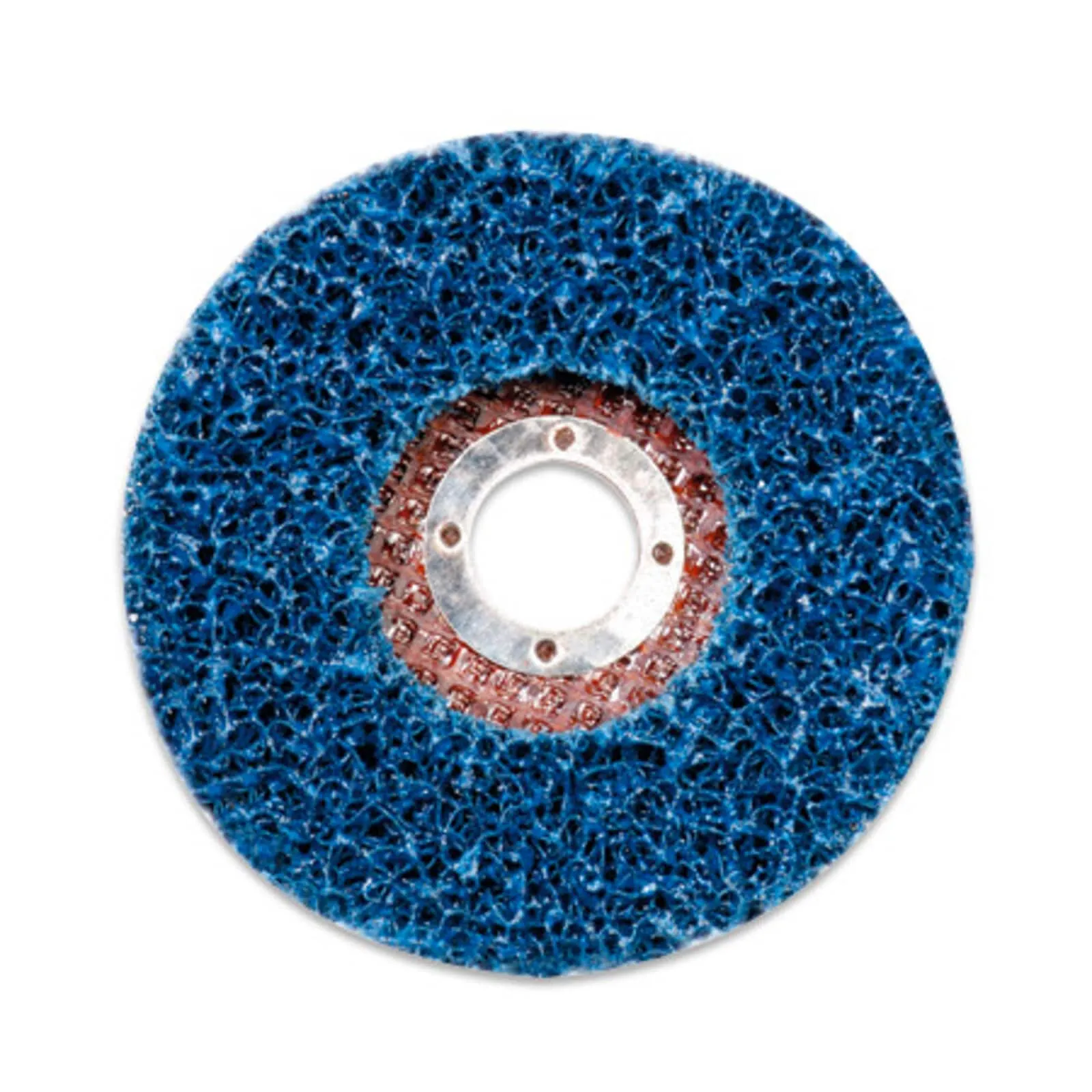 Grovrengöringsrondell S XCRS med stödplatta, blå, 115x22 mm, 1 st