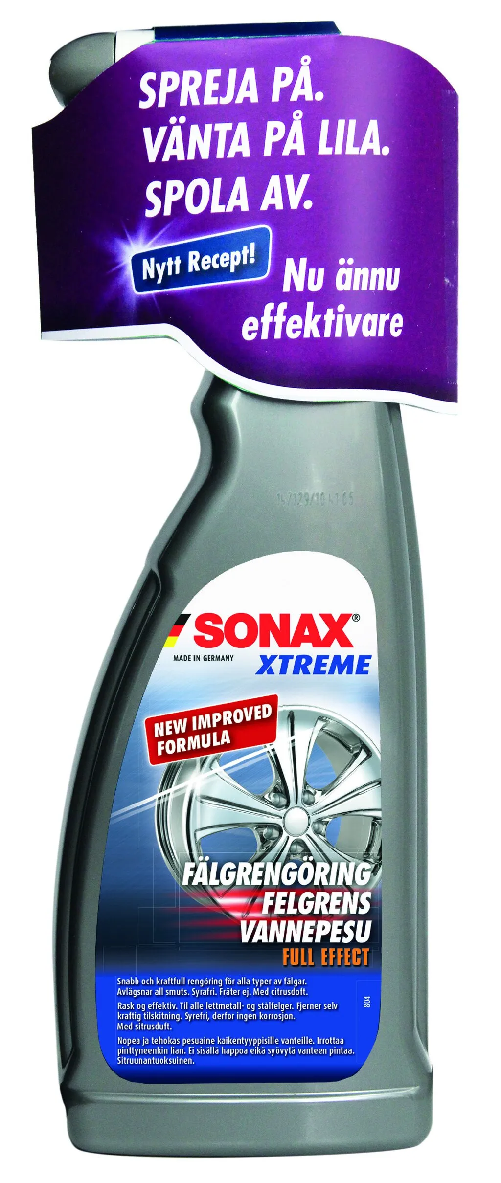 Xtreme Fälgrengöring, 750 ml