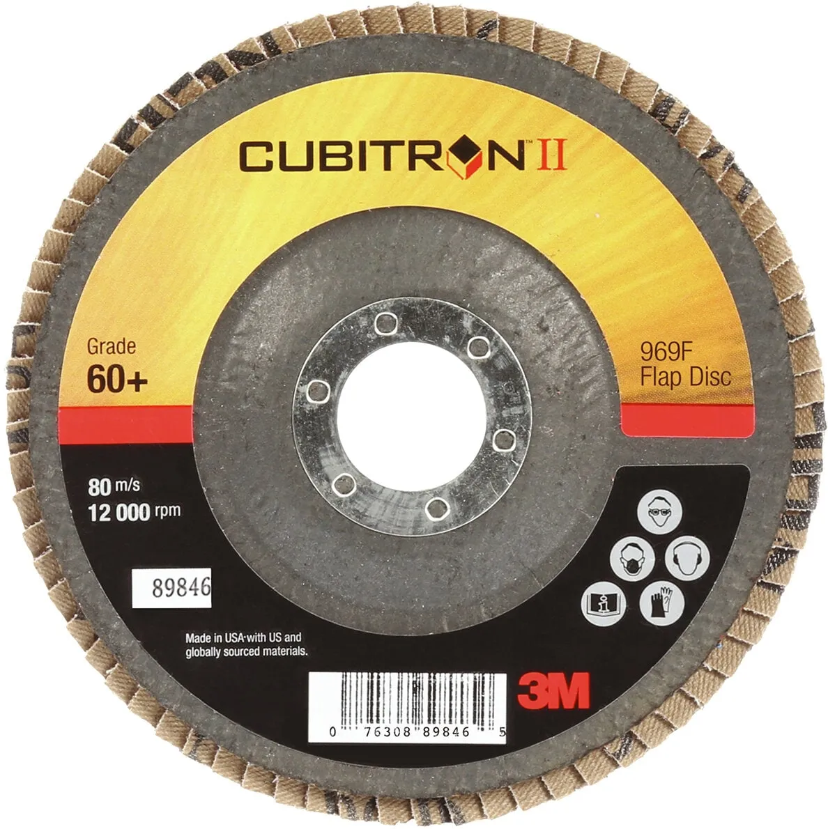 Lamellrondell 969F Cubitron II, 80+, 125 mm