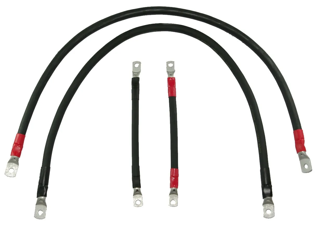 Batterikabel med rörkabelskor