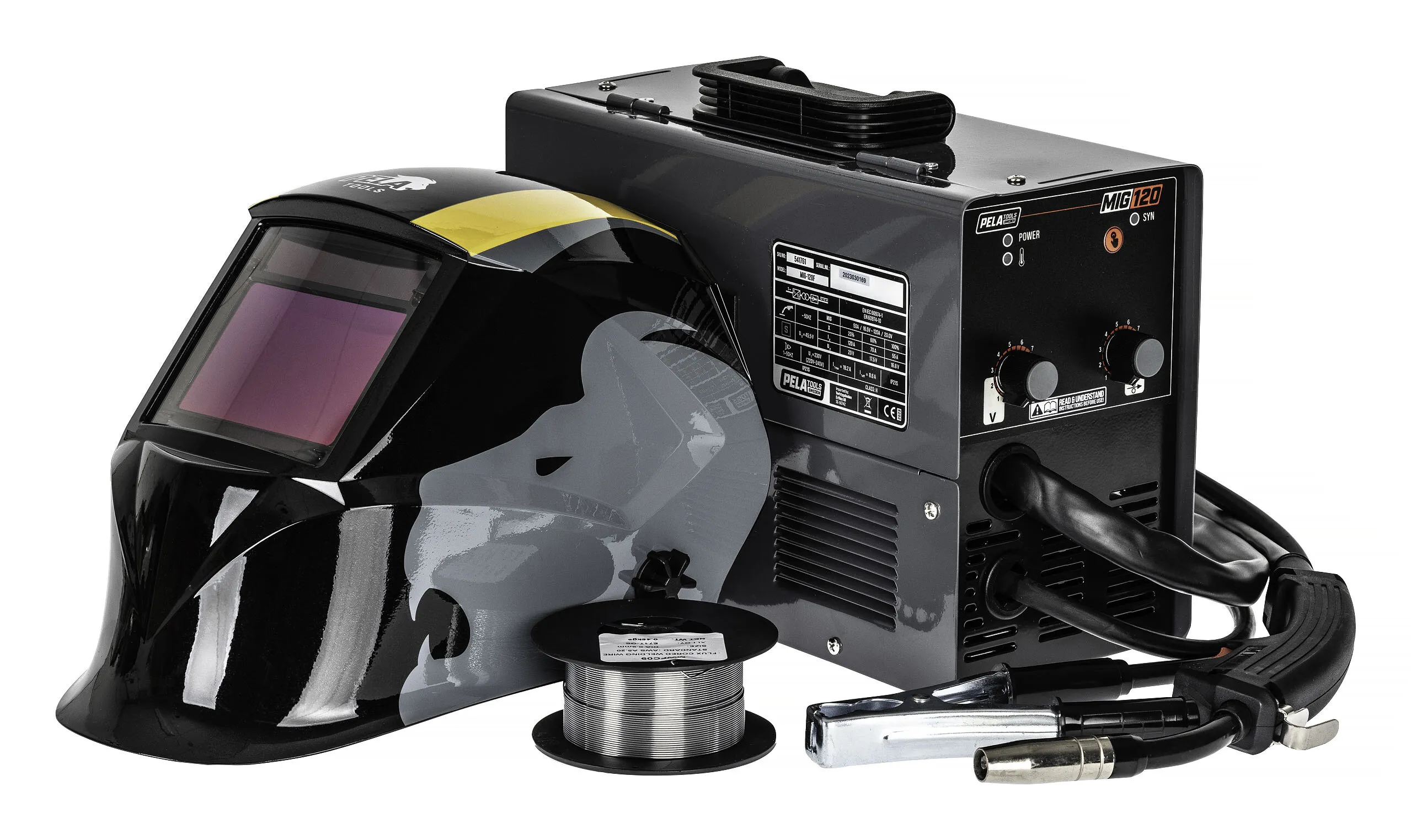 Migsvets-paket, ready to weld