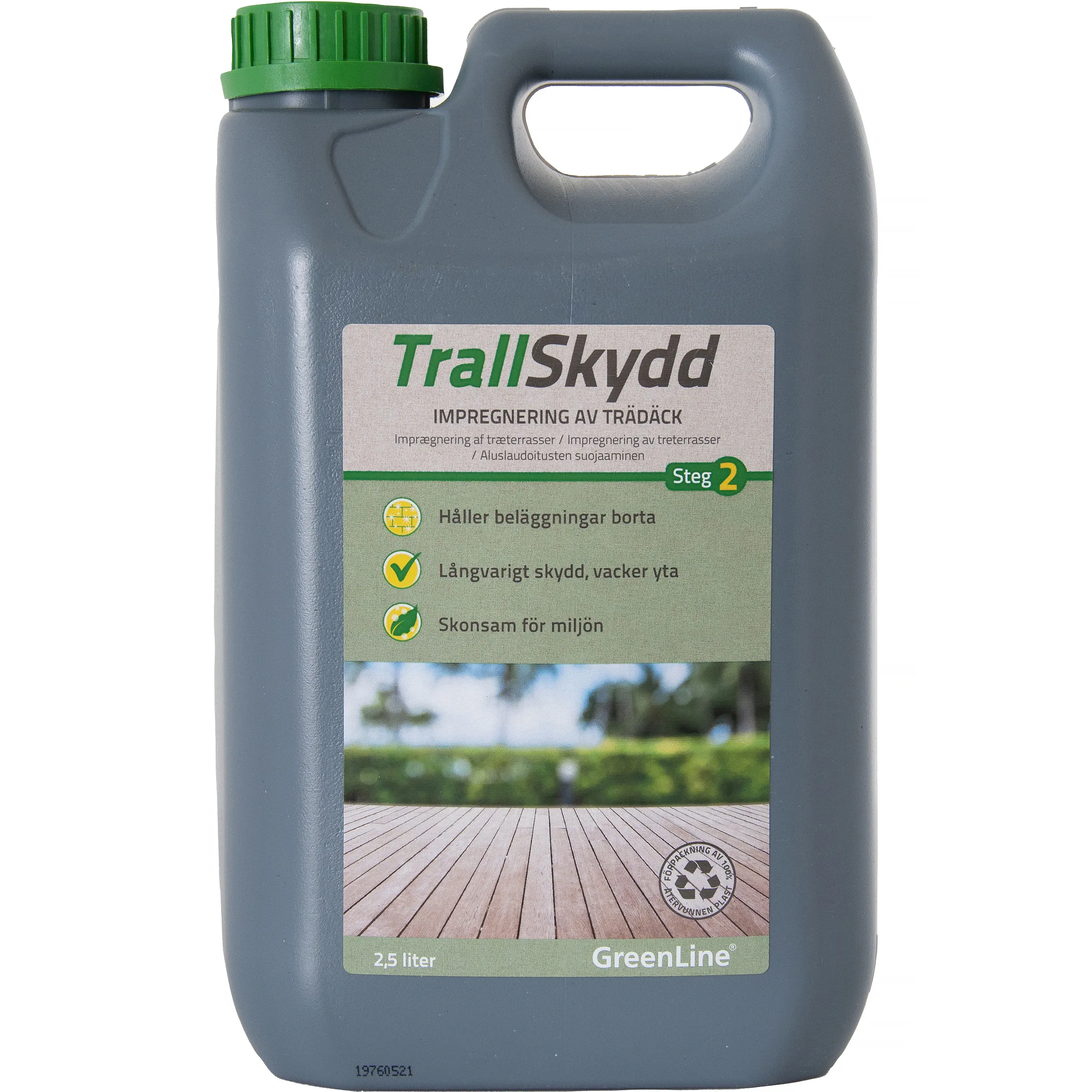 Trallskydd, 2.5 L