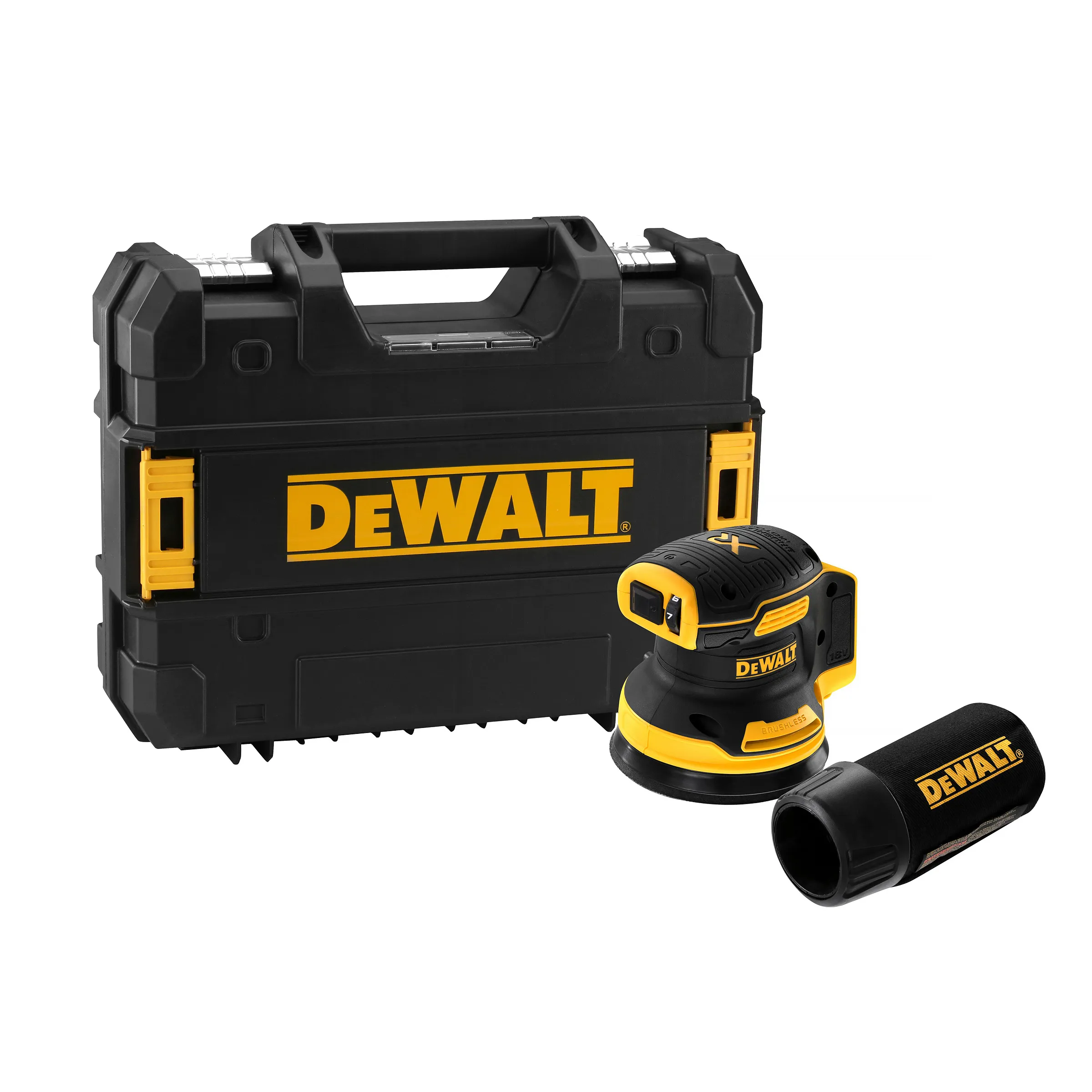 Excenterslip 18V, DCW210NT, utan batteri & laddare